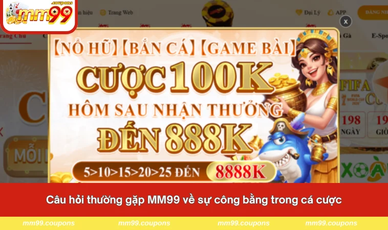 Câu hỏi thường gặp MM99 về sự công bằng trong cá cược