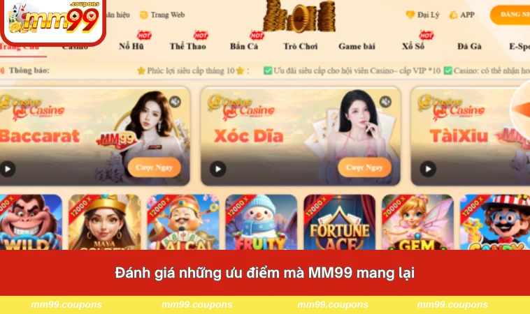 Đánh giá những ưu điểm mà MM99 mang lại